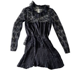 Free People Black Lace Dress Size 8
